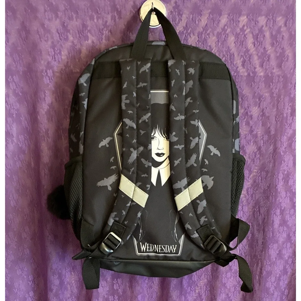 Wednesday Never more Academy Backpack